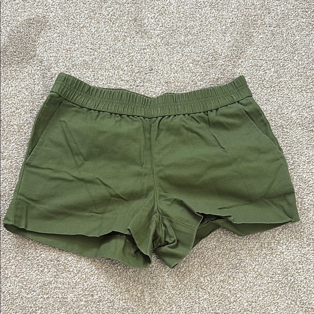 J. Crew Green Shorts